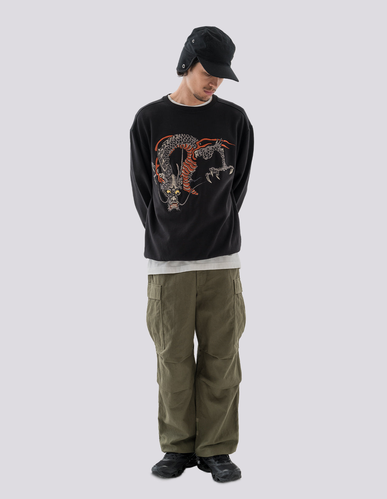 4611 Hi-Vis M65 Cargo Pants · Loose Tonal Olive