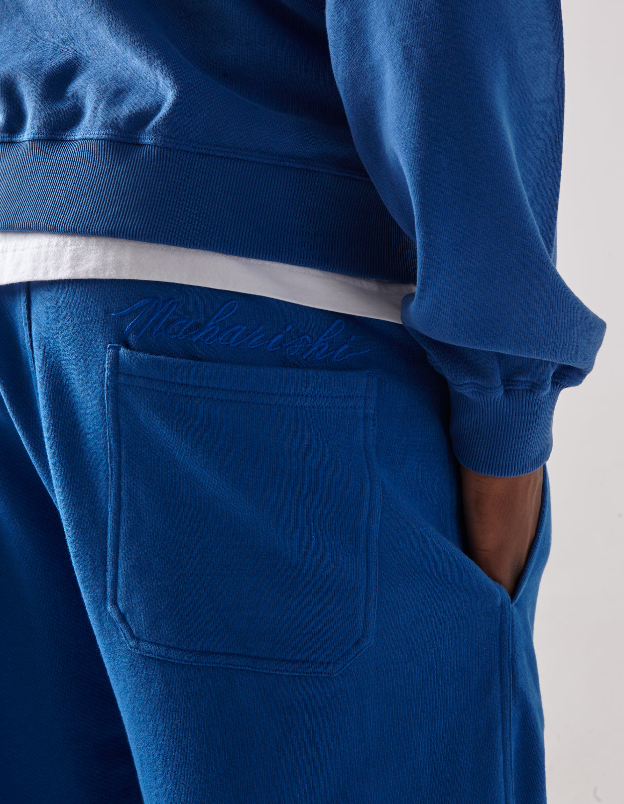 4623 Maharishi Organic Sweatpants Workwear Blue