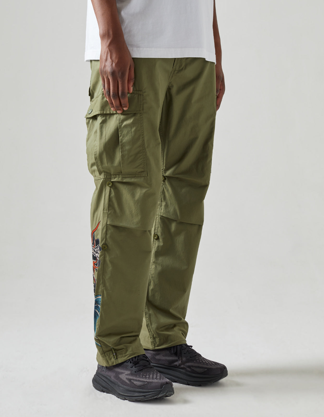 4624 Sue-Ryu Straight Cargo Snopants® Olive OG-107F