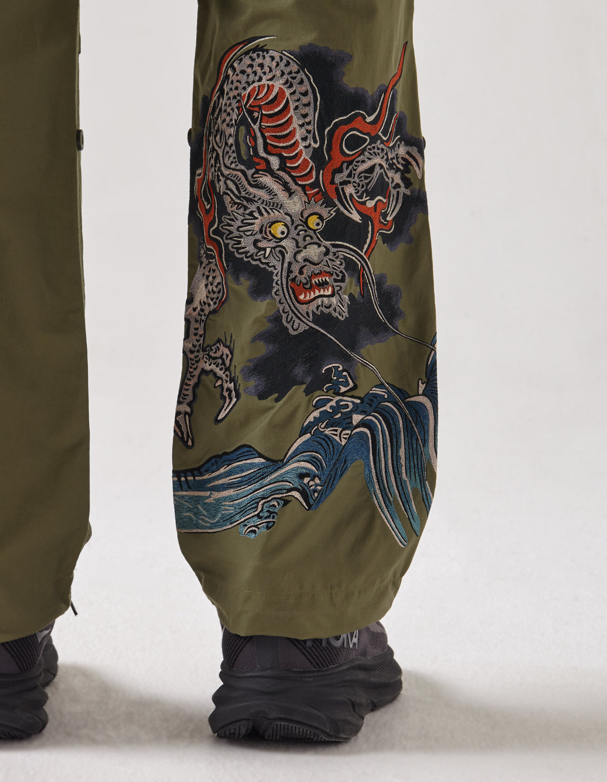 4624 Sue-Ryu Straight Cargo Snopants® Olive OG-107F