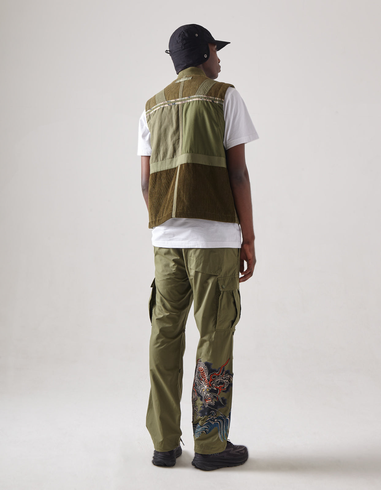 4624 Sue-Ryu Straight Cargo Snopants® Olive OG-107F