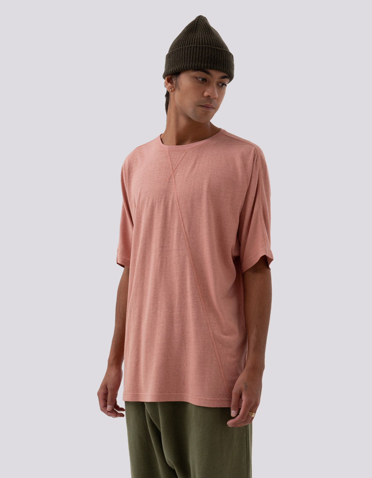 5000 Kesagiri Hemp Oversized T-Shirt Pink Panther