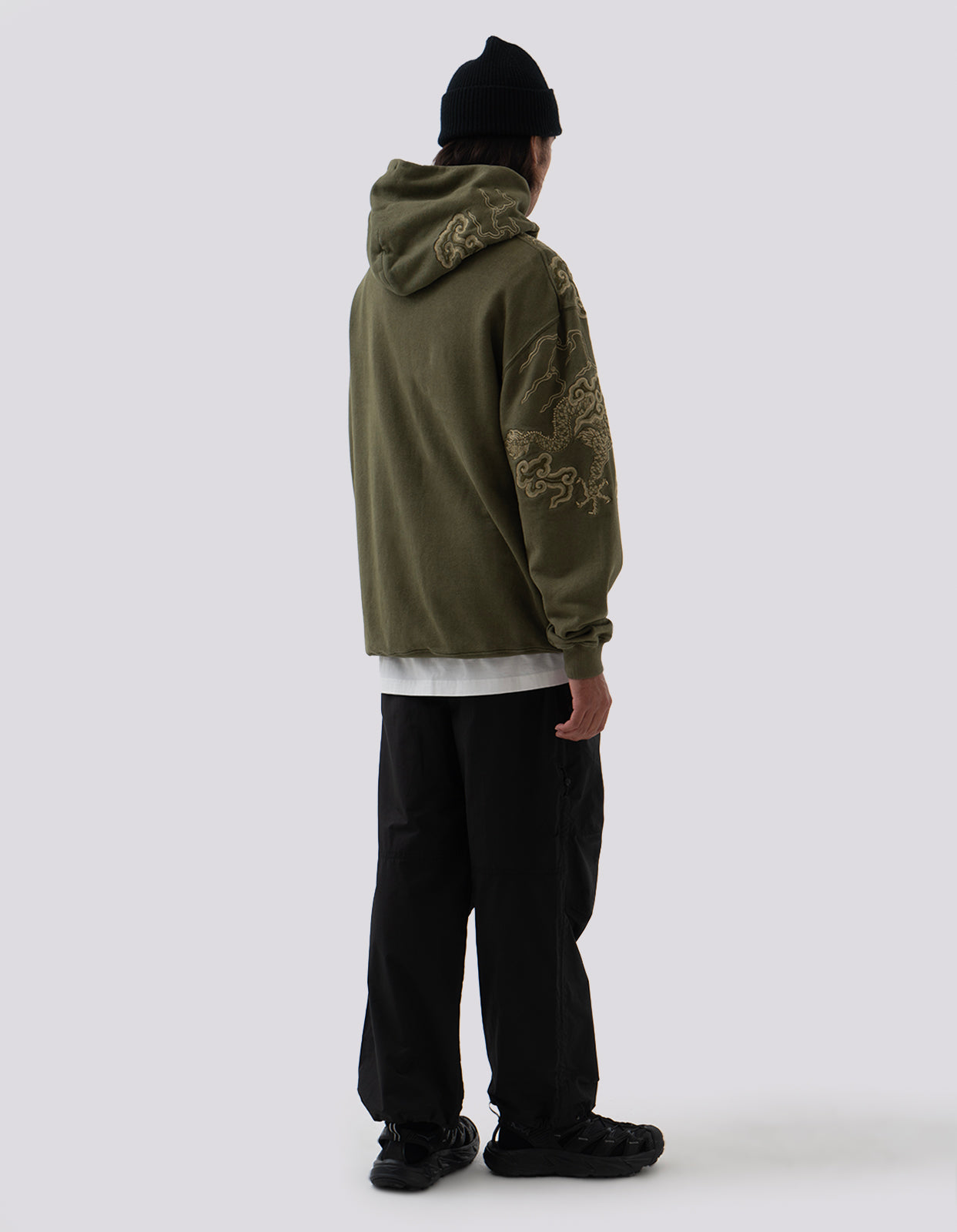 5014 30th Anniversary Hooded Sweat Olive