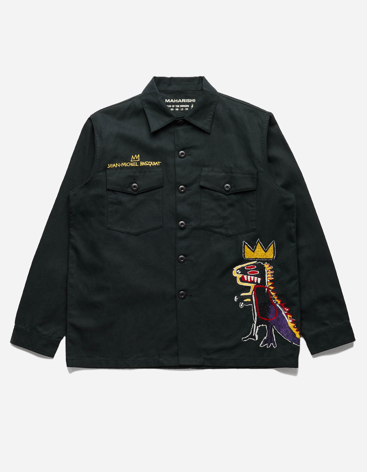 5124 Pez Dispenser Mill Shirt · Maharishi x Jean-Michel Basquiat Black
