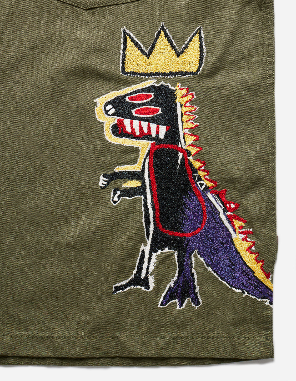 5124 Pez Dispenser Mil Shirt · Maharishi x Jean-Michel Basquiat Olive