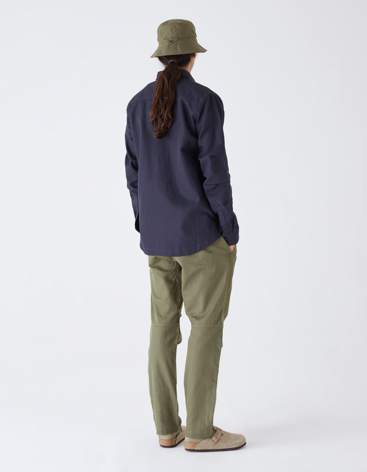 7028 MILTYPE Organic Custom Shirt Navy