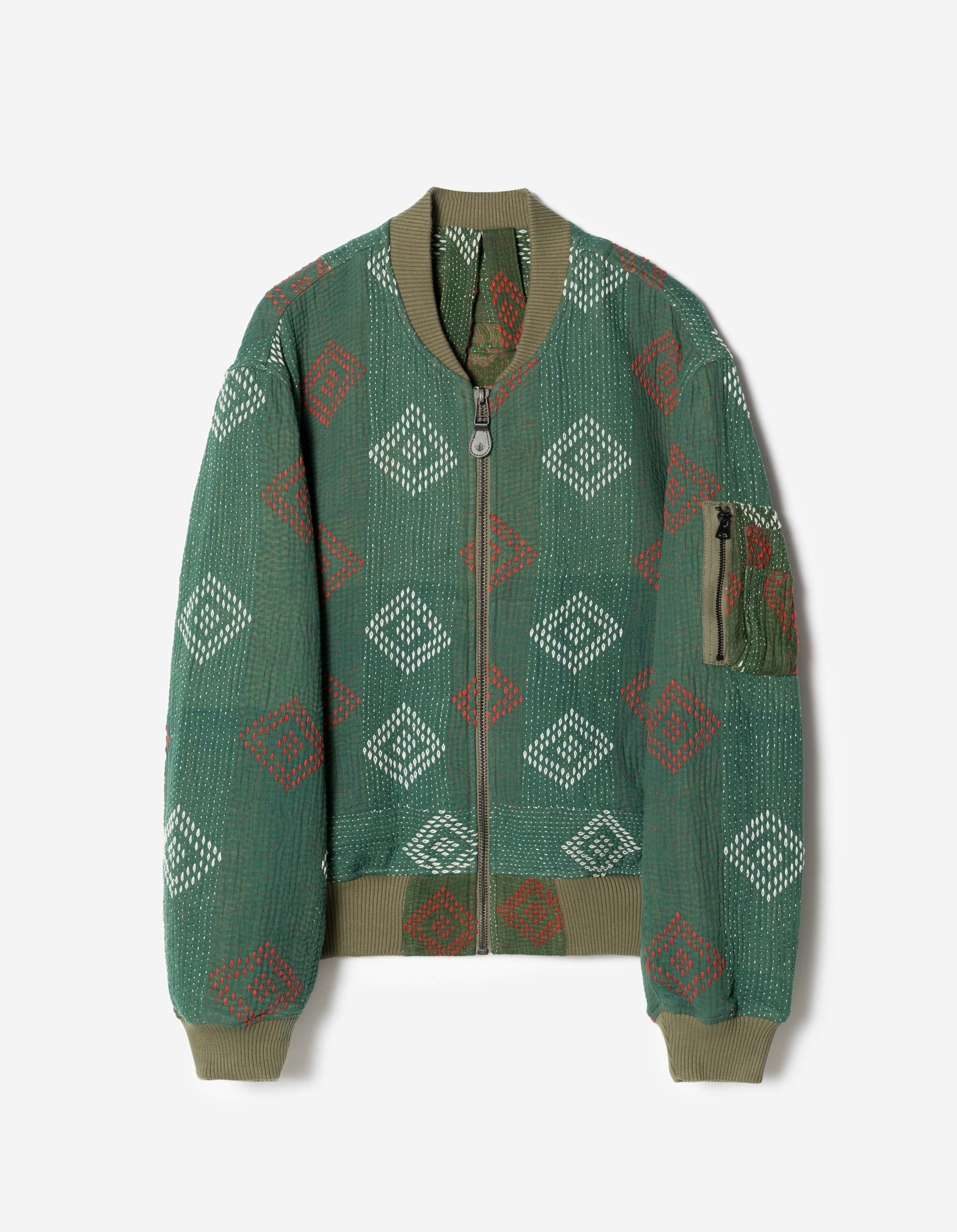 7178 Upcycled MA1 Jacket Olive – Maharishi