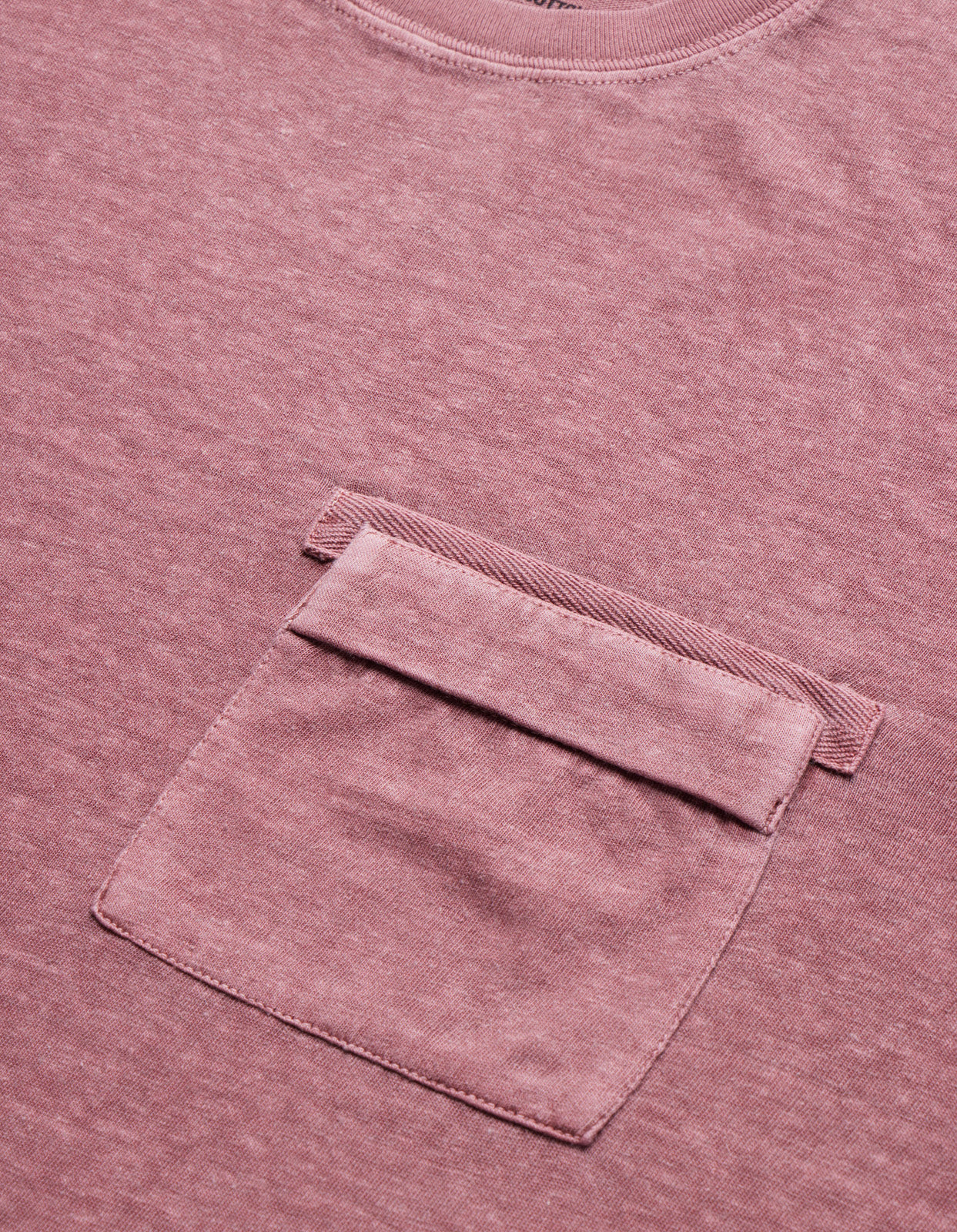 8010 Hemp Organic L/S Pocket T-Shirt Murasaki Purple