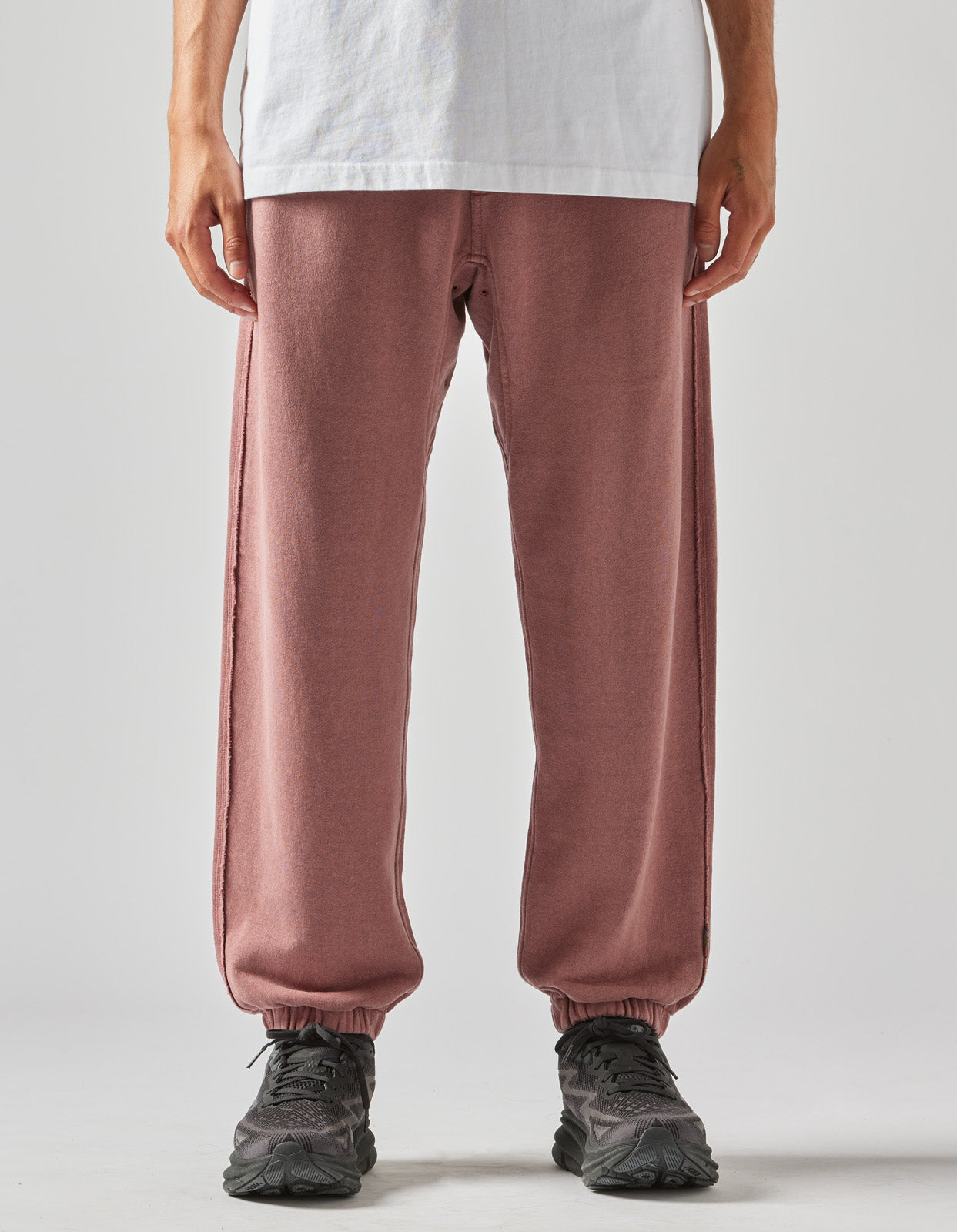 8027 Hemp Organic Sweatpants Murasaki Purple