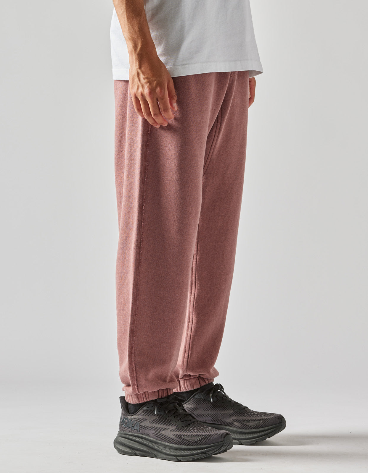 8027 Hemp Organic Sweatpants Murasaki Purple