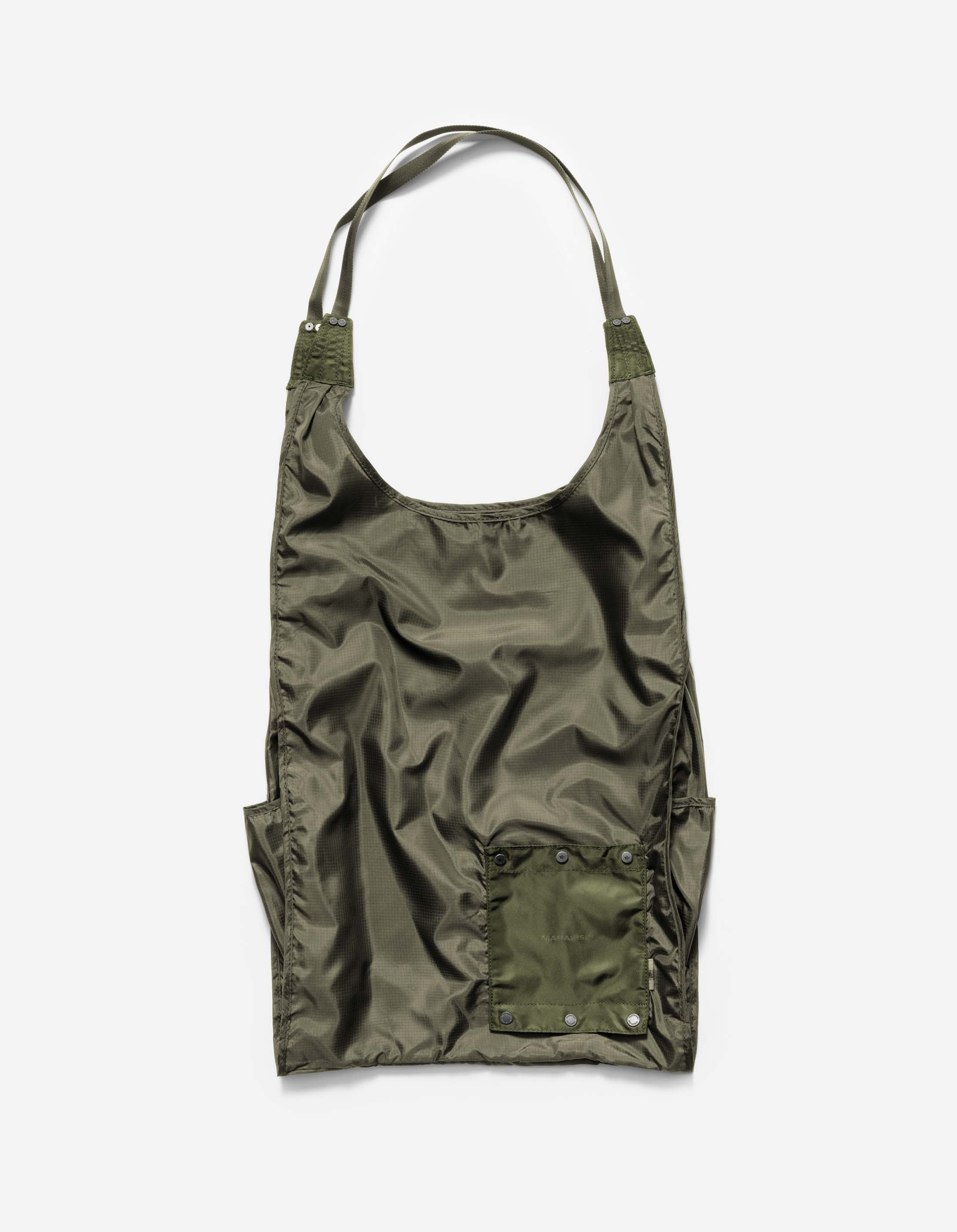 9109 Rollaway Shopping Bag Olive – Maharishi