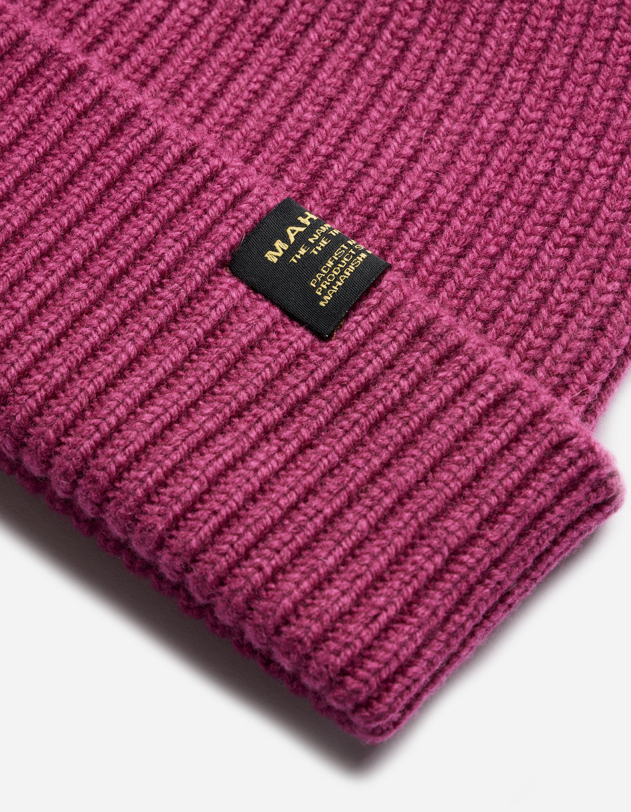 9153 MILTYPE Wool Beanie Murasaki Purple