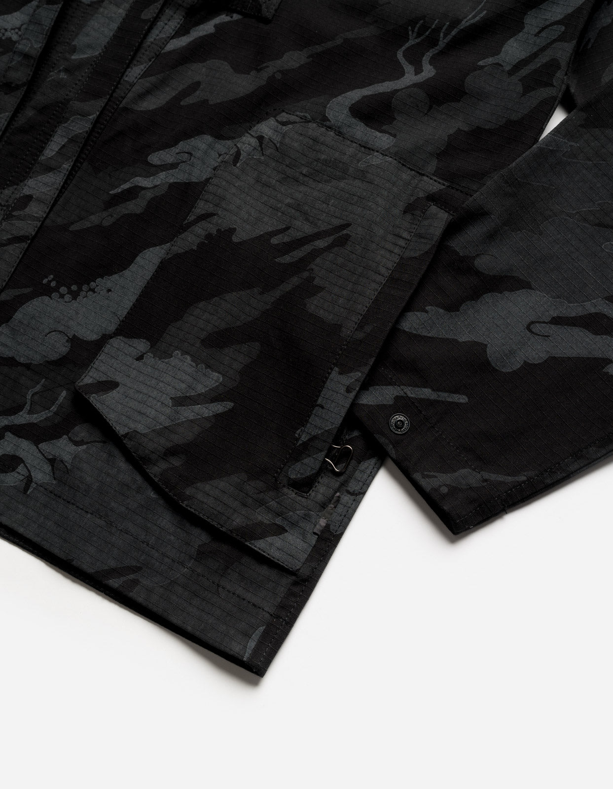 4550 Camo Cordura NYCO® Kimono Subdued Night/Black