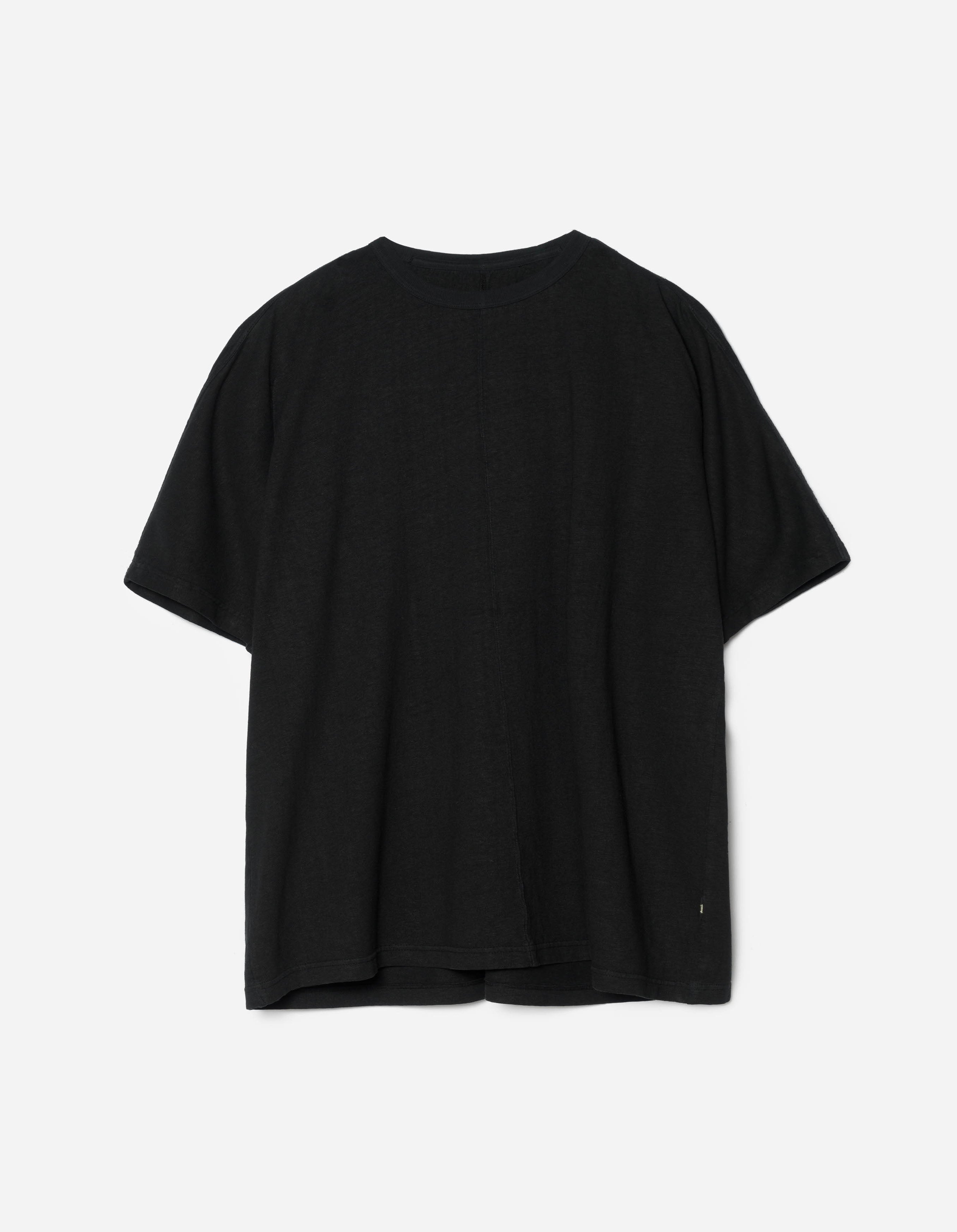 5234 Hemp Cross Loose S/S T-Shirt Black – Maharishi