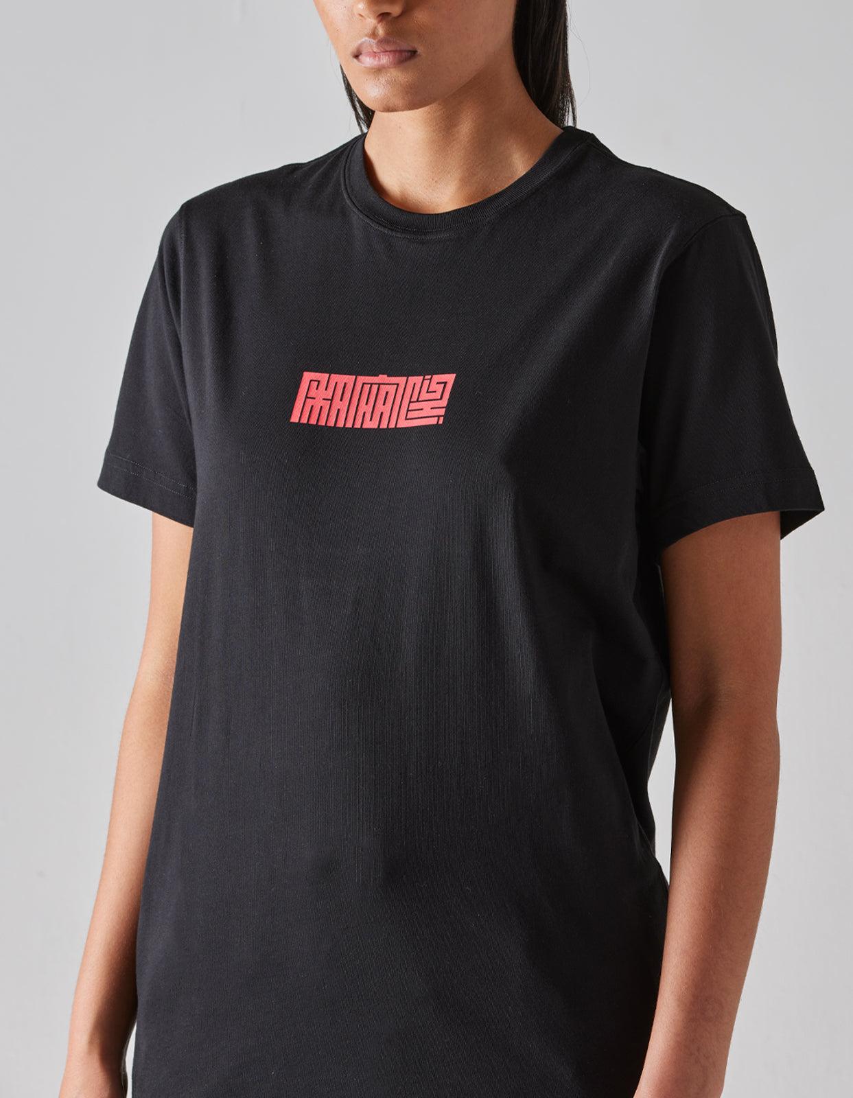 1085 Hanko Organic Printed T-Shirt Black