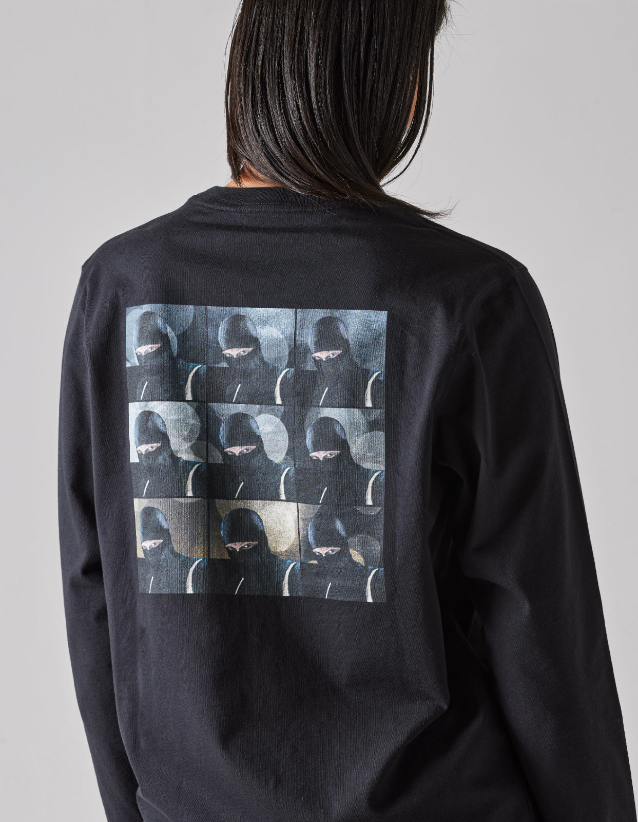 1106 The Jaguar Mask L/S T-Shirt Black