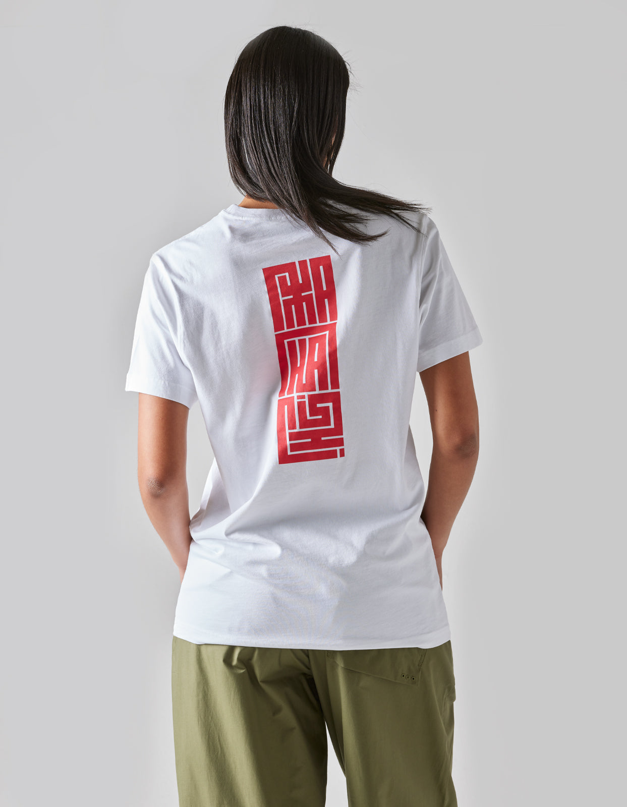 1085 Hanko Organic Printed T-Shirt White