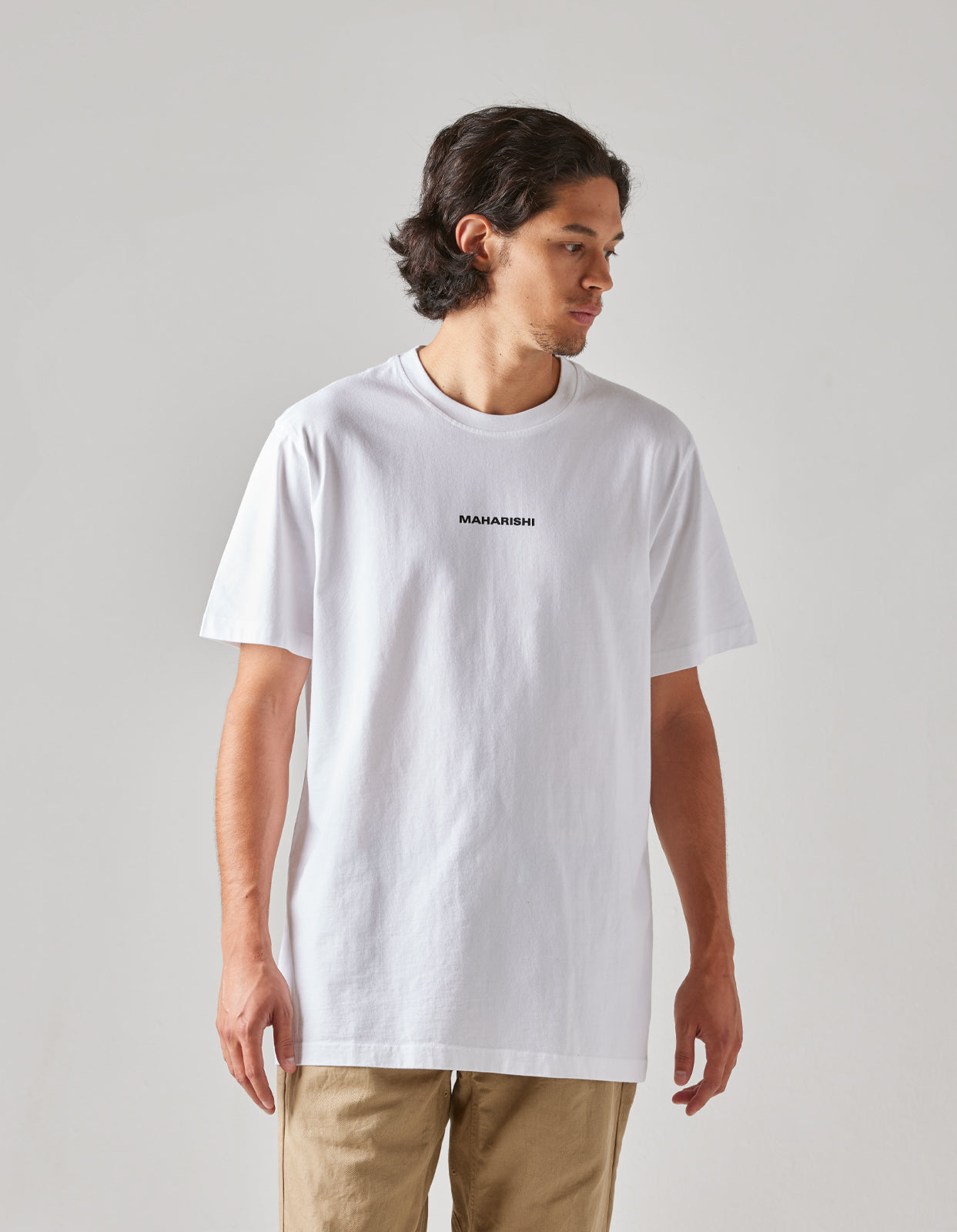 1105 The Man in the Mask T-Shirt White