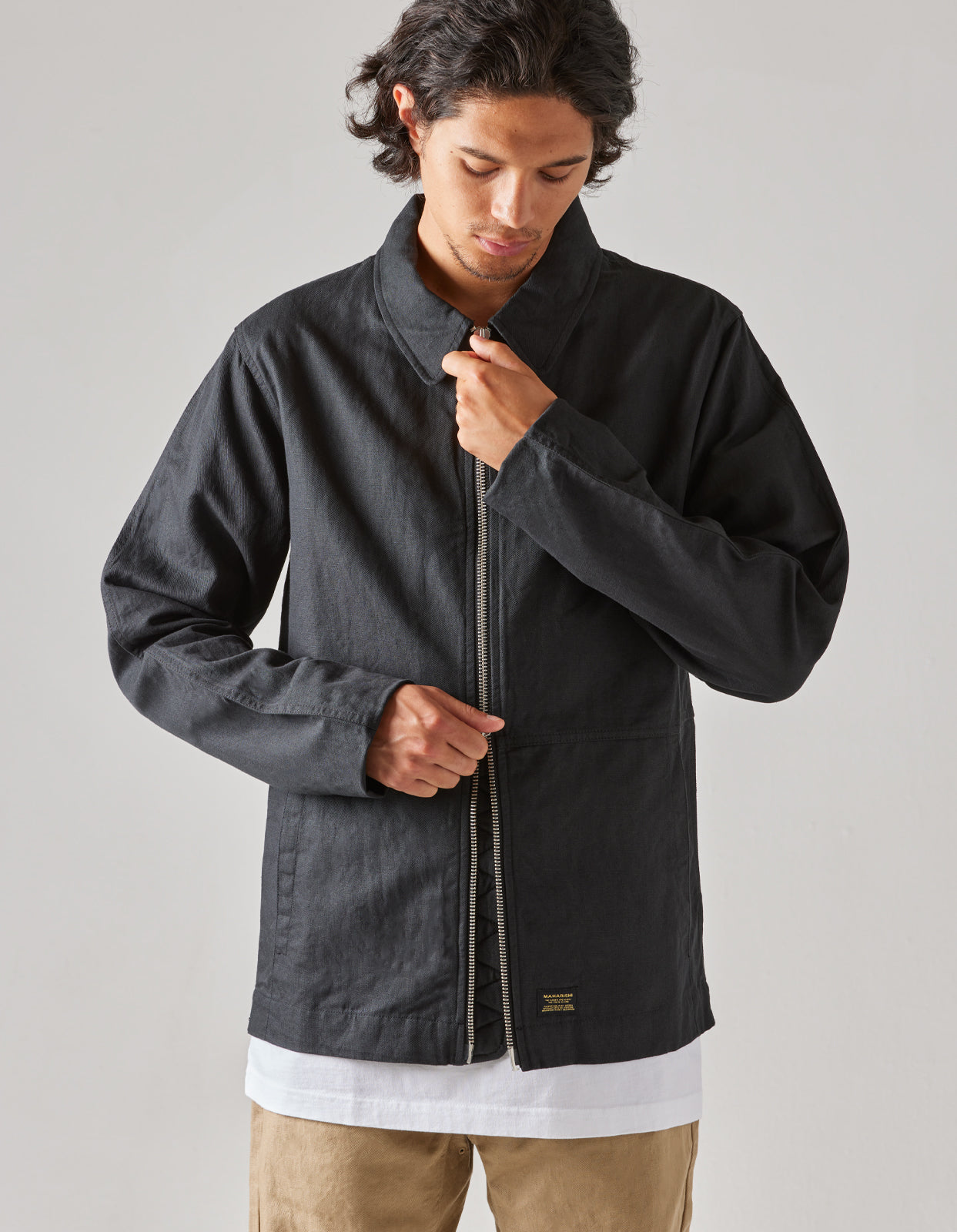 8005 MILTYPE Deck Jacket Black