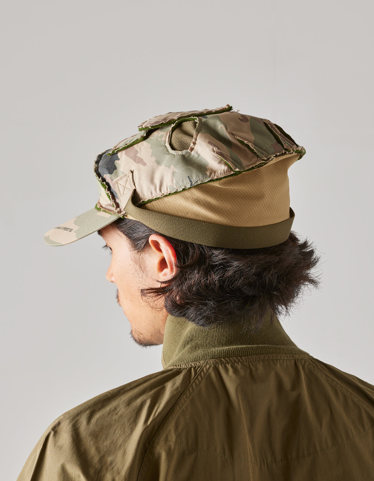4527 Camo ECWS Cap / Mask Woodland