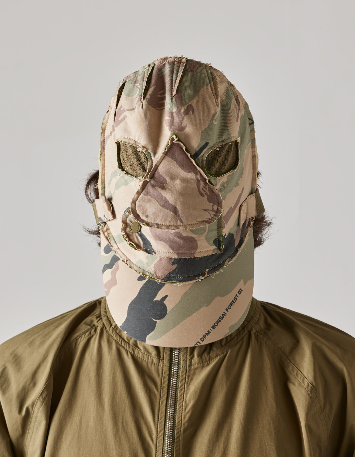 4527 Camo ECWS Cap / Mask Woodland