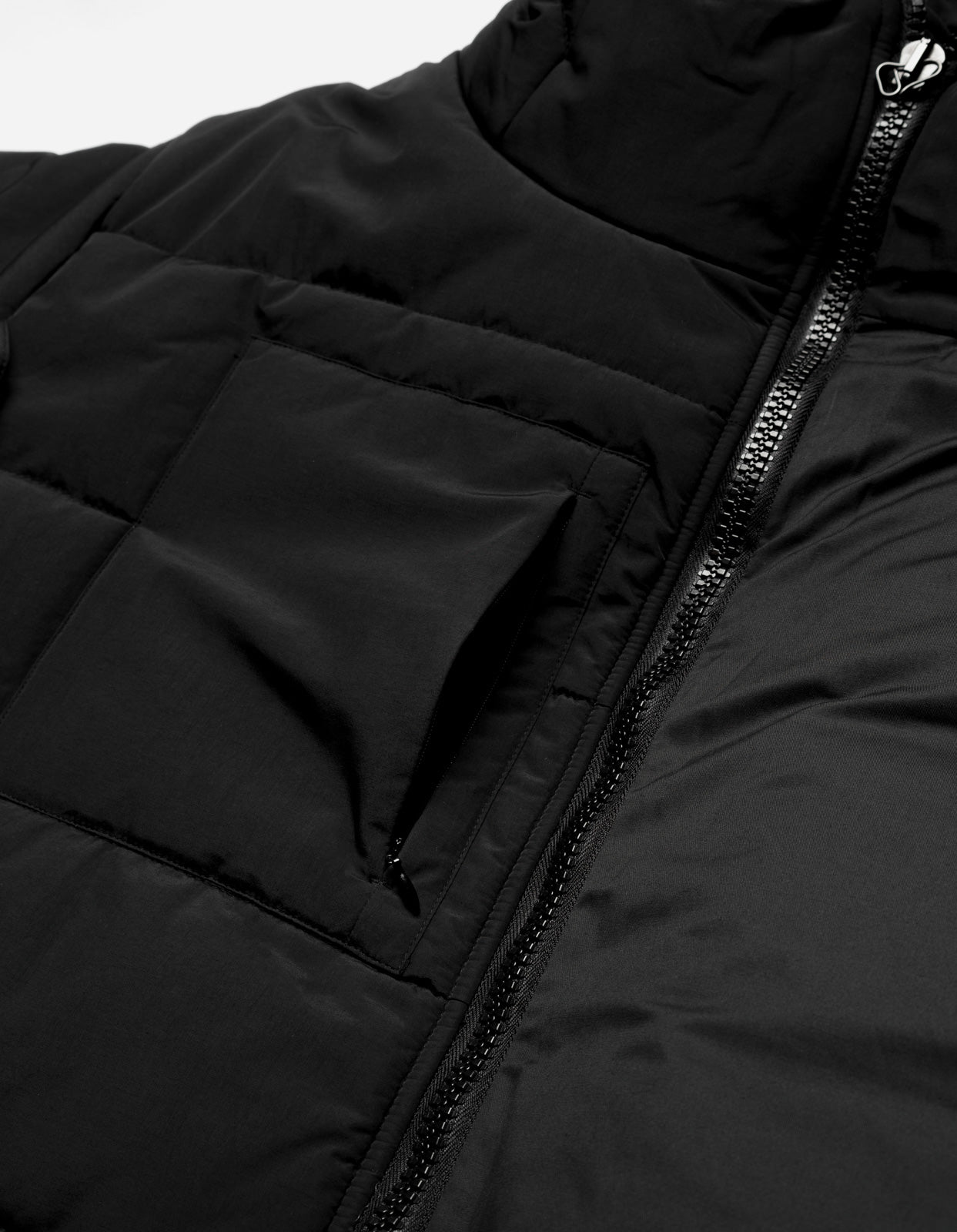 1077 Primaloft® Padded Tech Parka Black