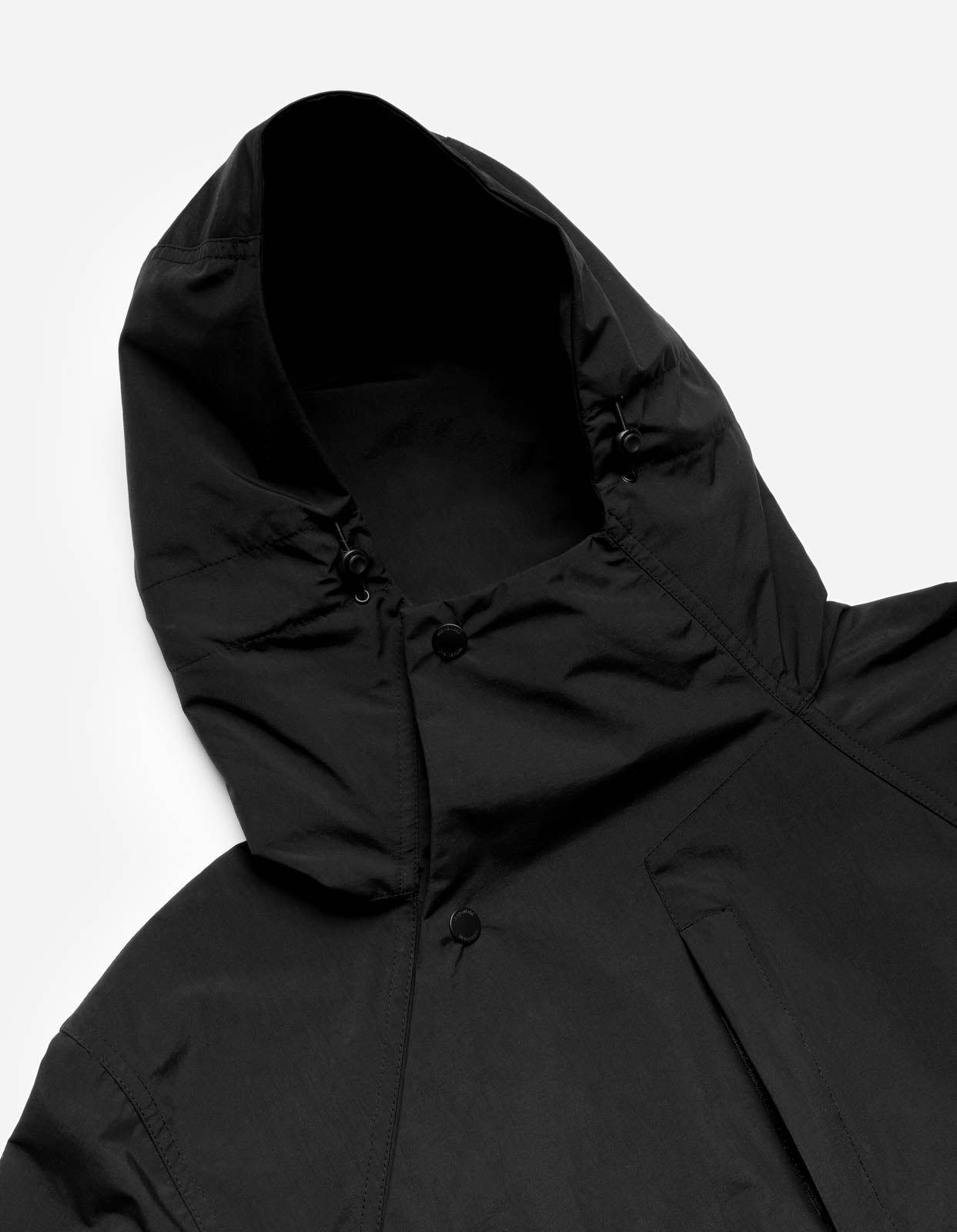1074 Waterproof Tech Han Parka Black