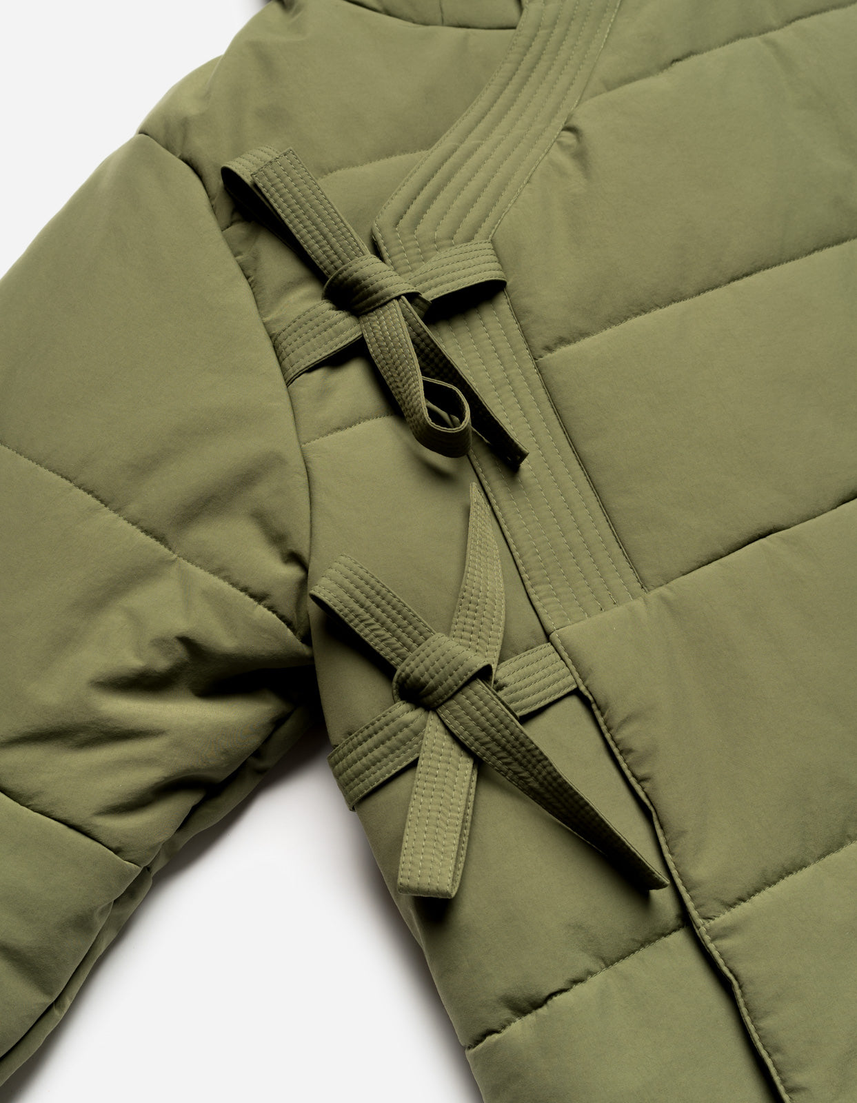1077 Primaloft® Padded Tech Parka Olive