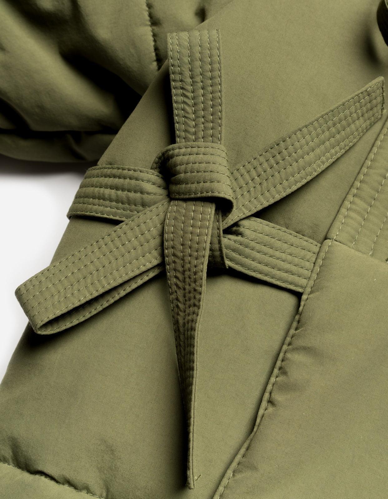 1077 Primaloft® Padded Tech Parka Olive
