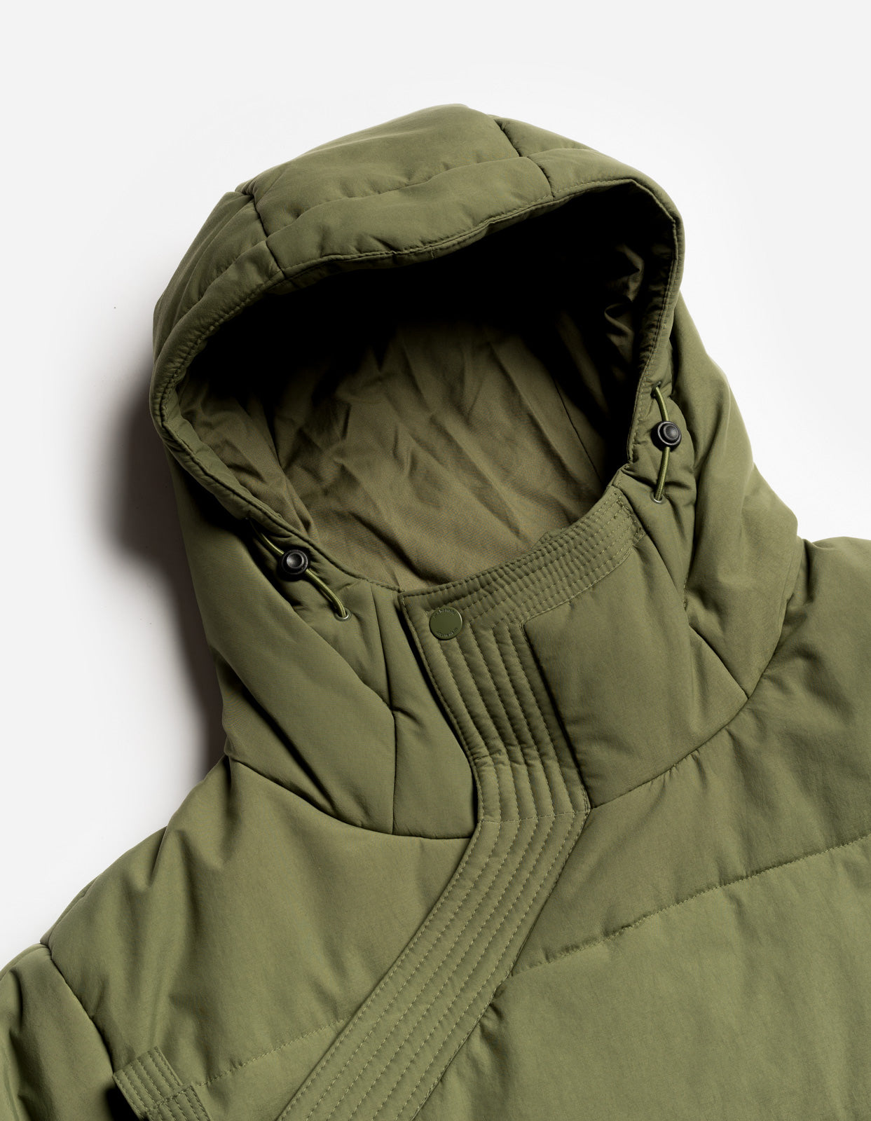 1077 Primaloft® Padded Tech Parka Olive