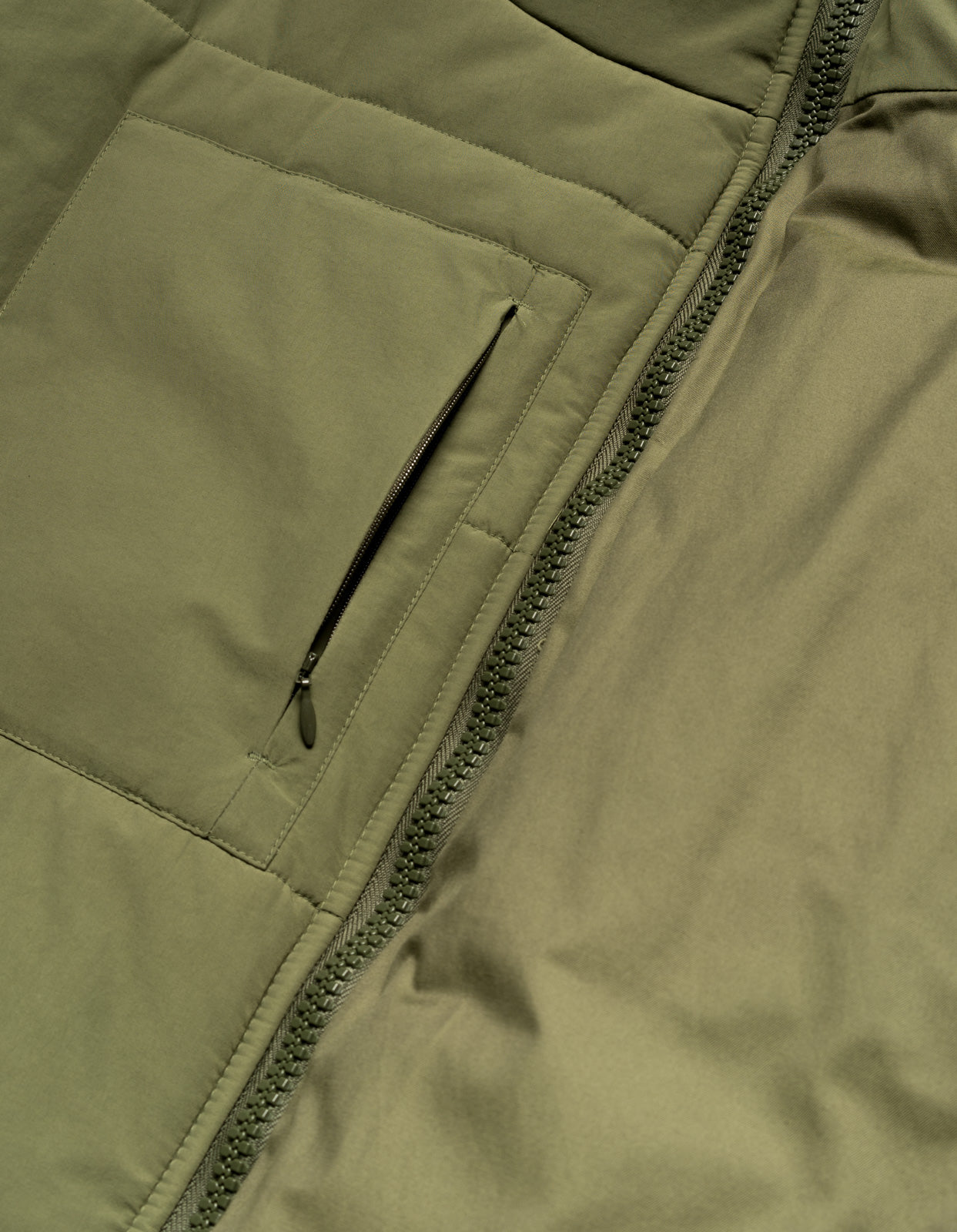 1077 Primaloft® Padded Tech Parka Olive