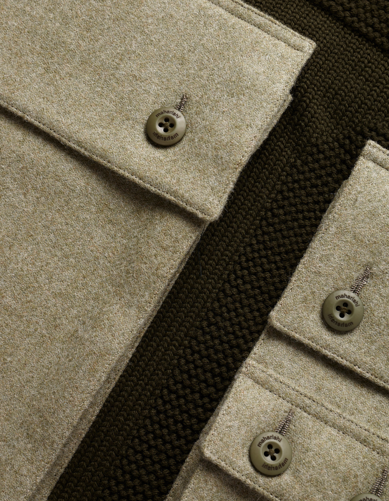 1092 Knitted Ballistic Vest Olive