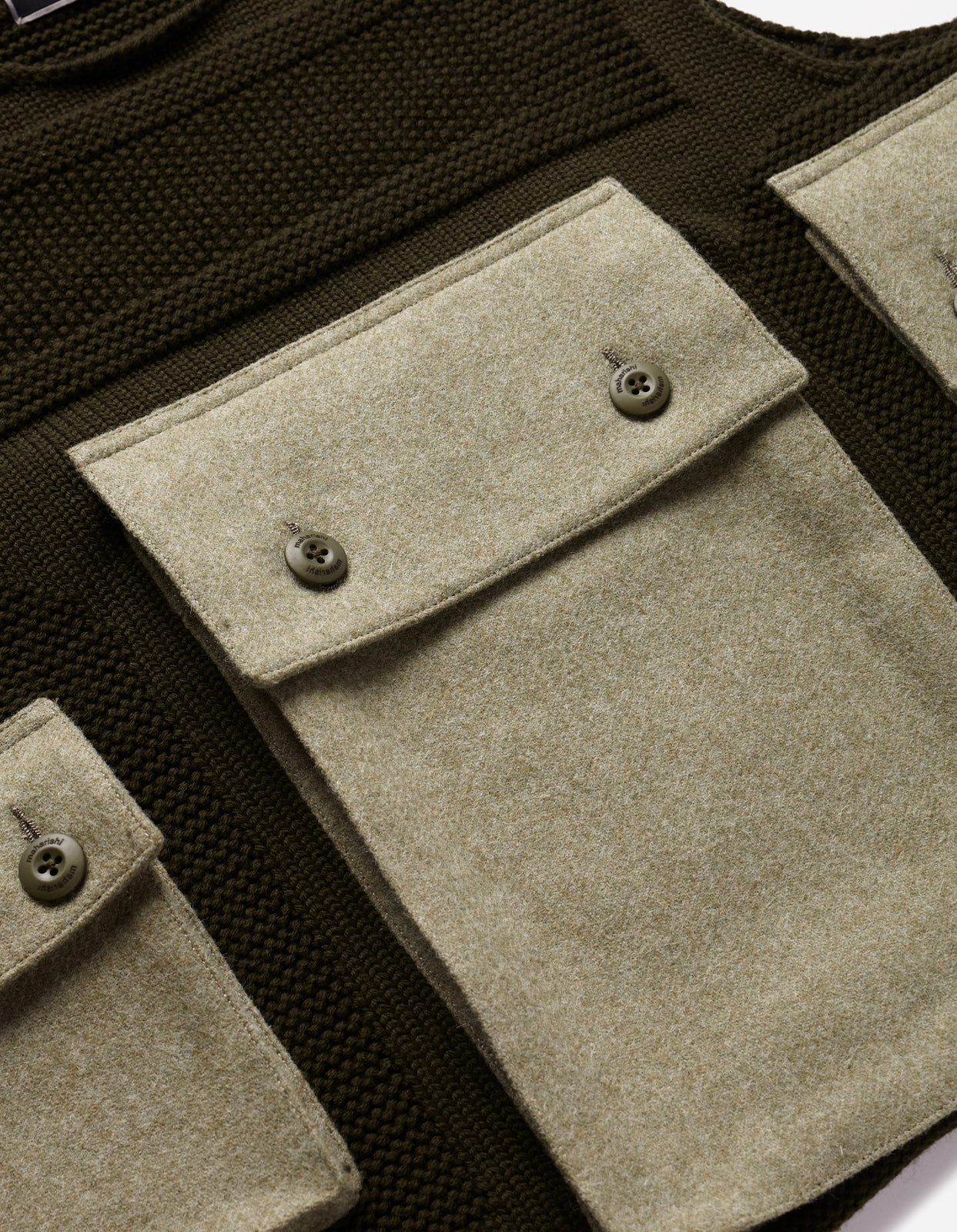 1092 Knitted Ballistic Vest Olive
