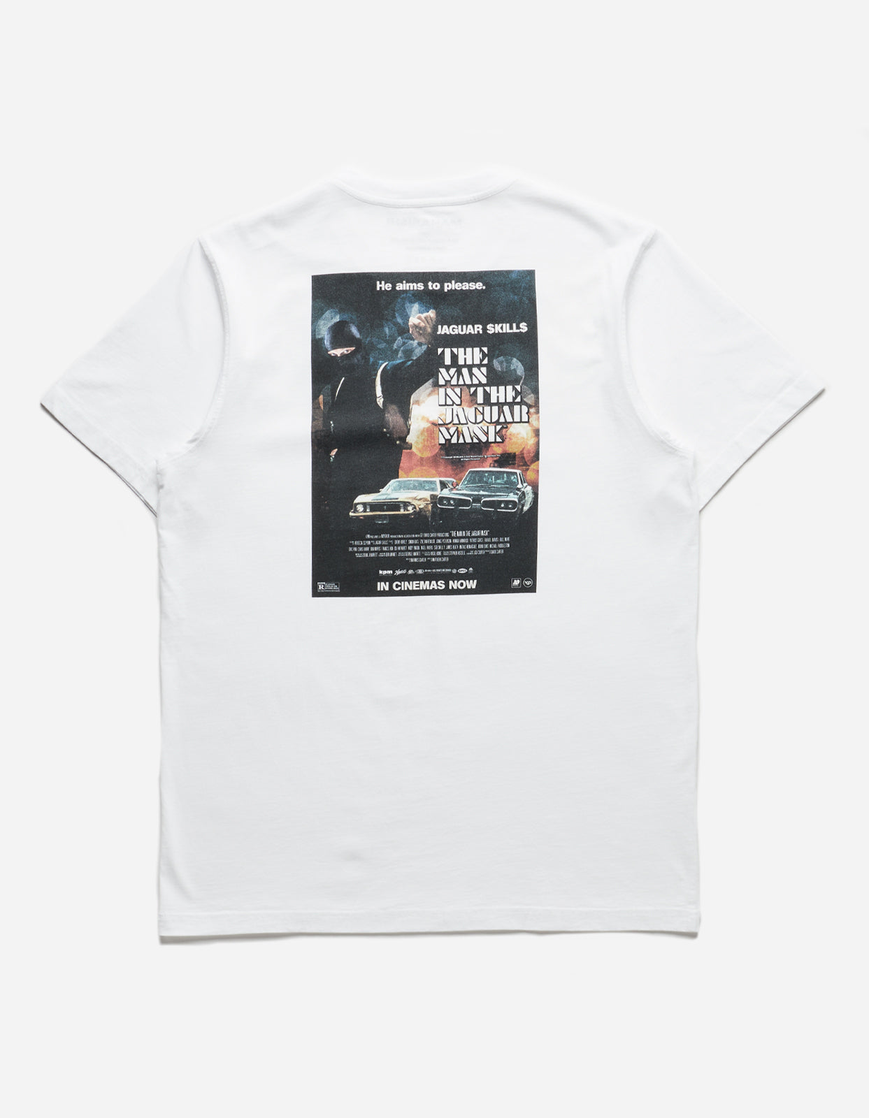 1105 The Man in the Mask T-Shirt White