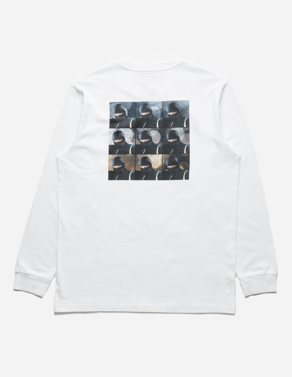 1106 The Jaguar Mask L/S T-Shirt White