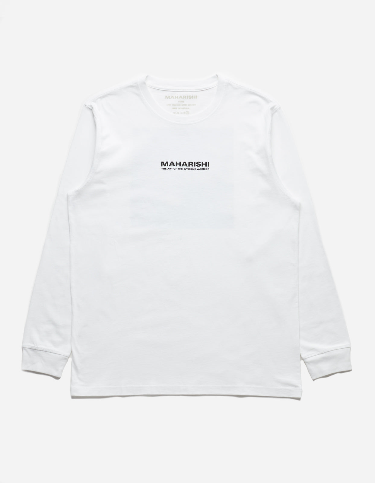 1106 The Jaguar Mask L/S T-Shirt White