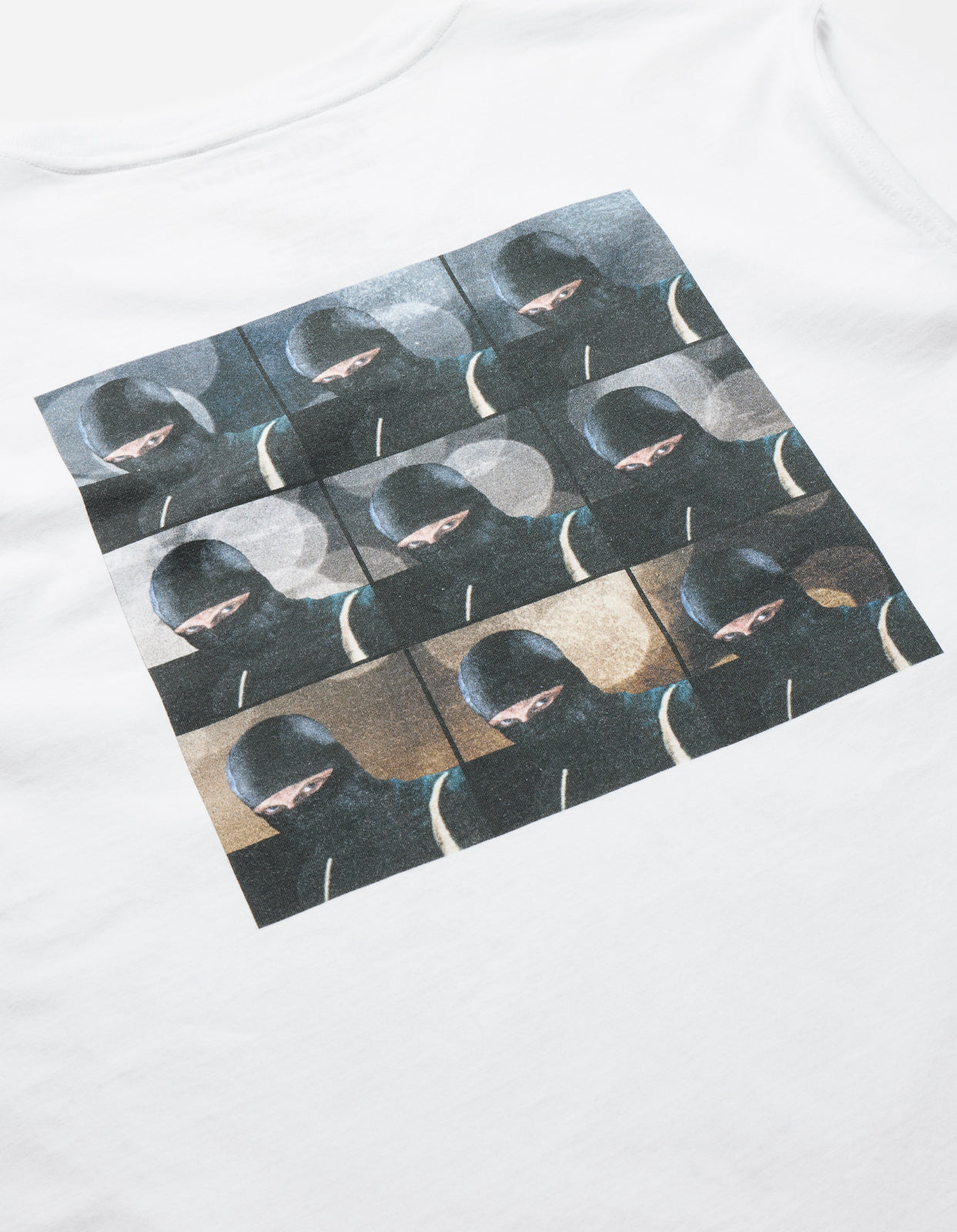 1106 The Jaguar Mask L/S T-Shirt White