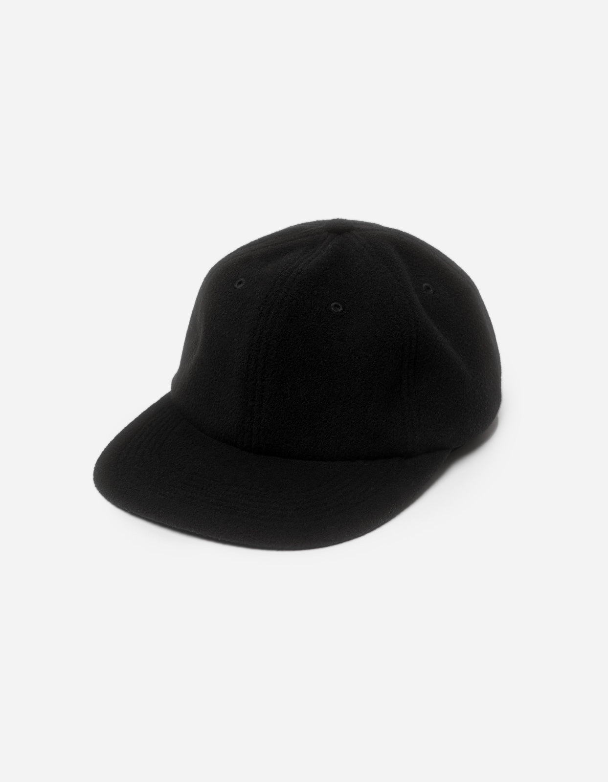 1122 Waterproof Fleece 6 Panel Cap Black