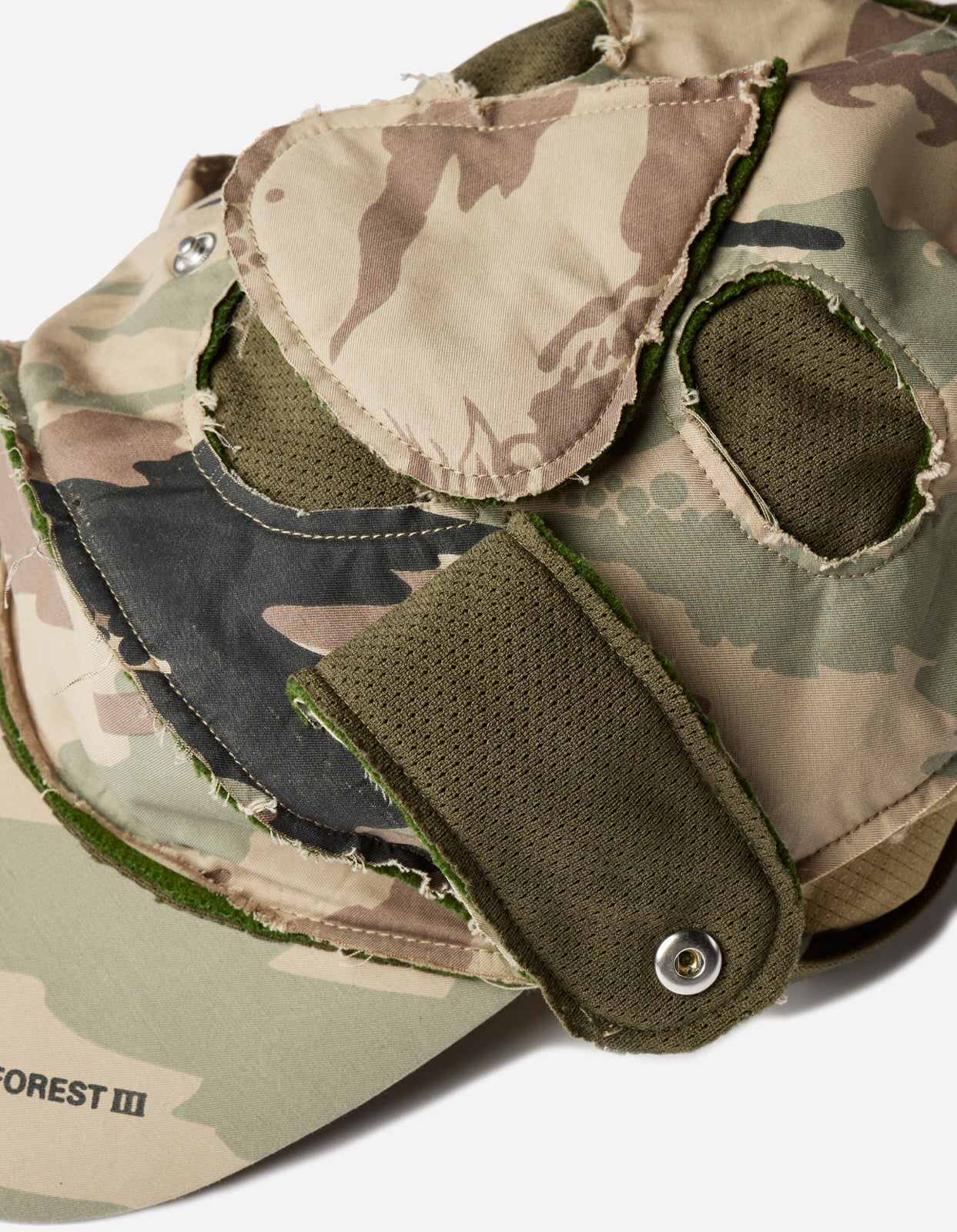4527 Camo ECWS Cap / Mask Woodland