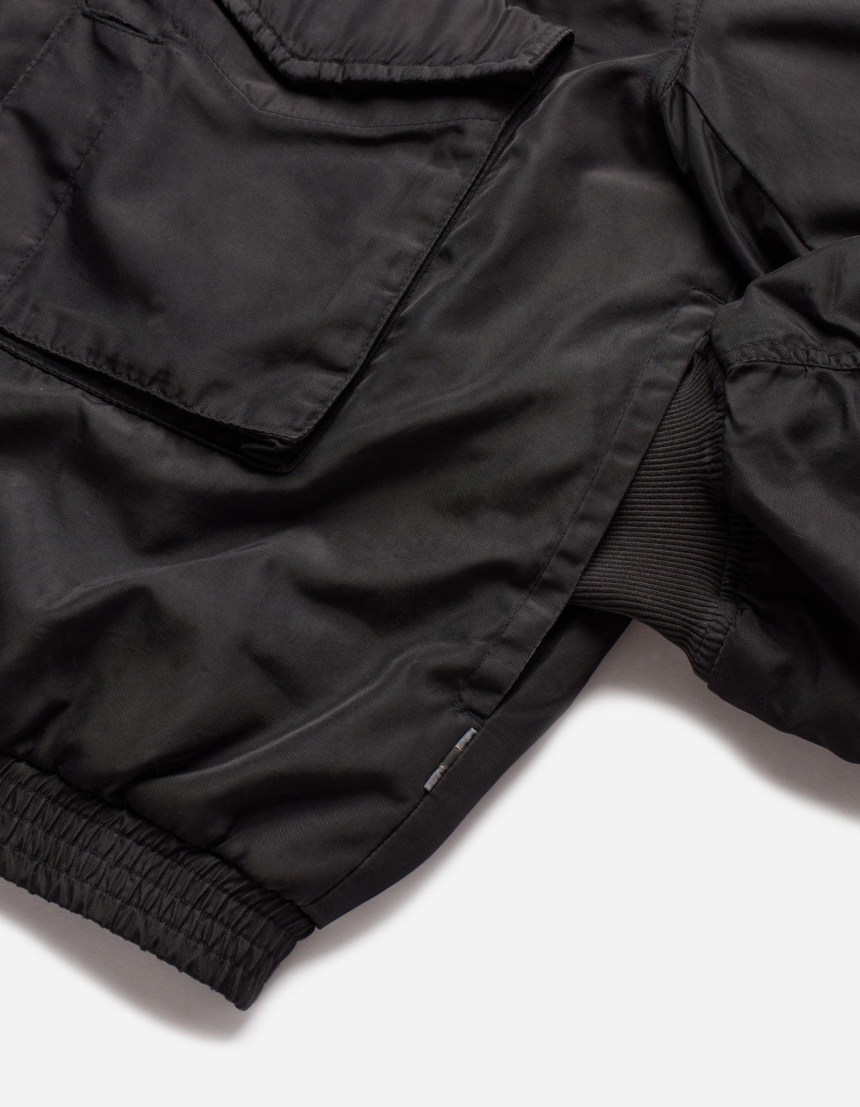 4534 Fire Phoenix MA1 Flight Jacket Black