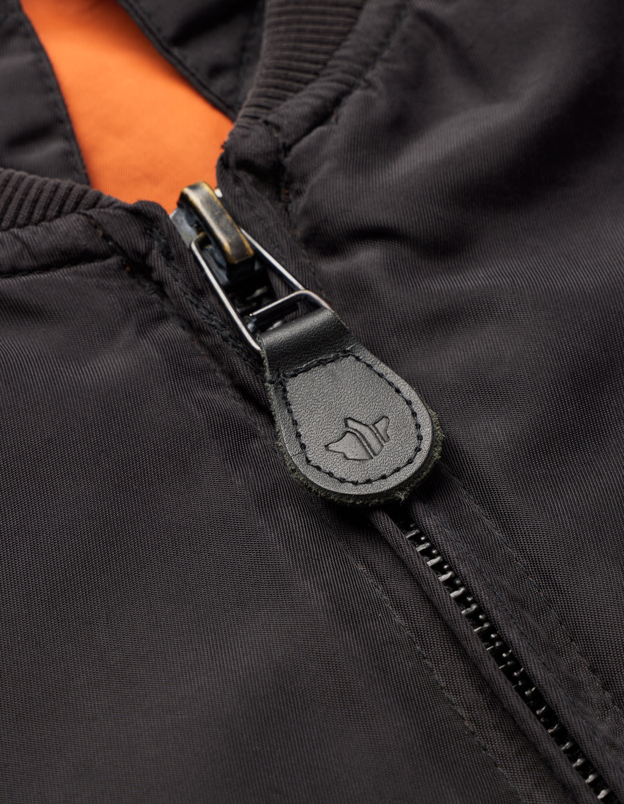 4534 Fire Phoenix MA1 Flight Jacket Black