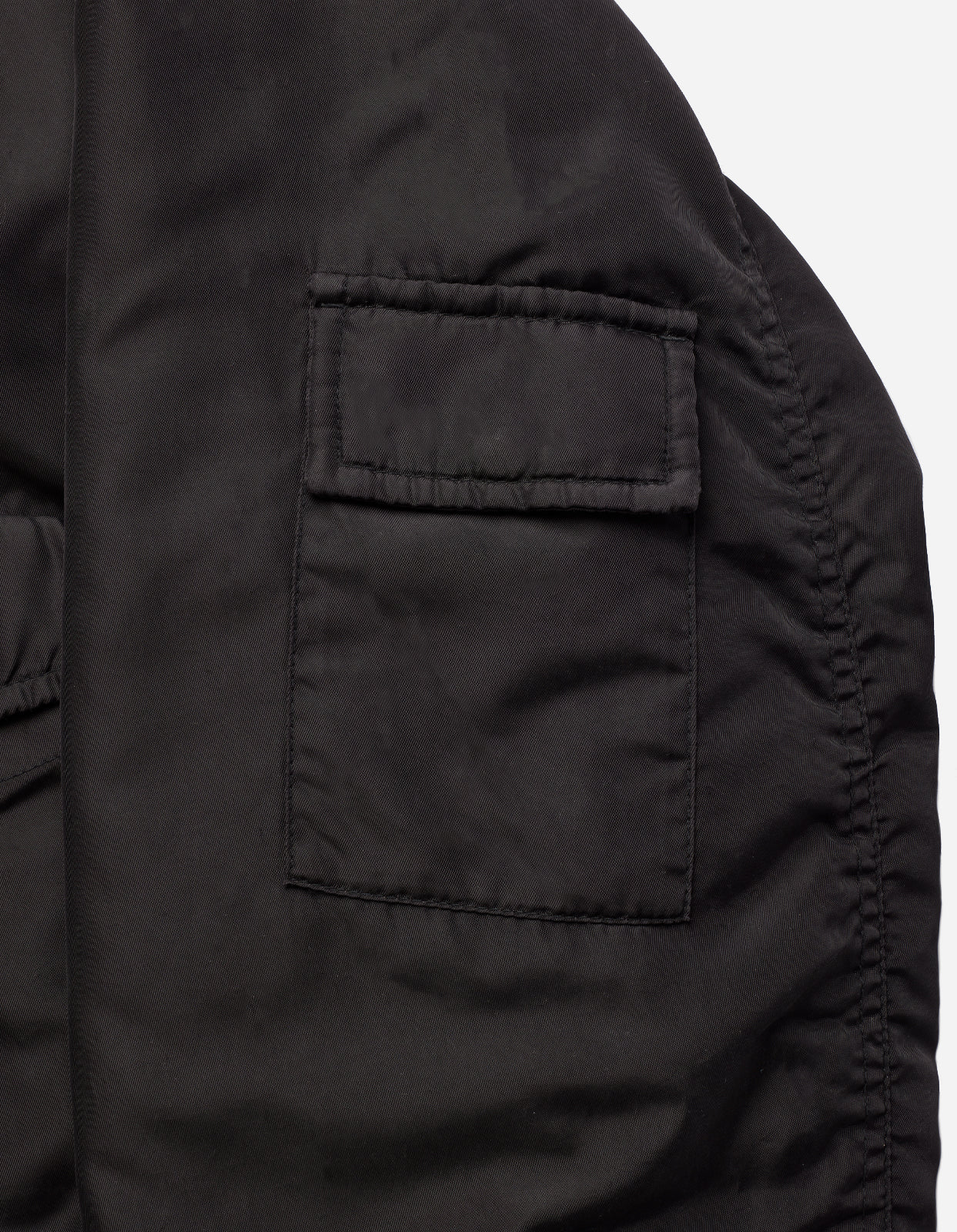 4534 Fire Phoenix MA1 Flight Jacket Black