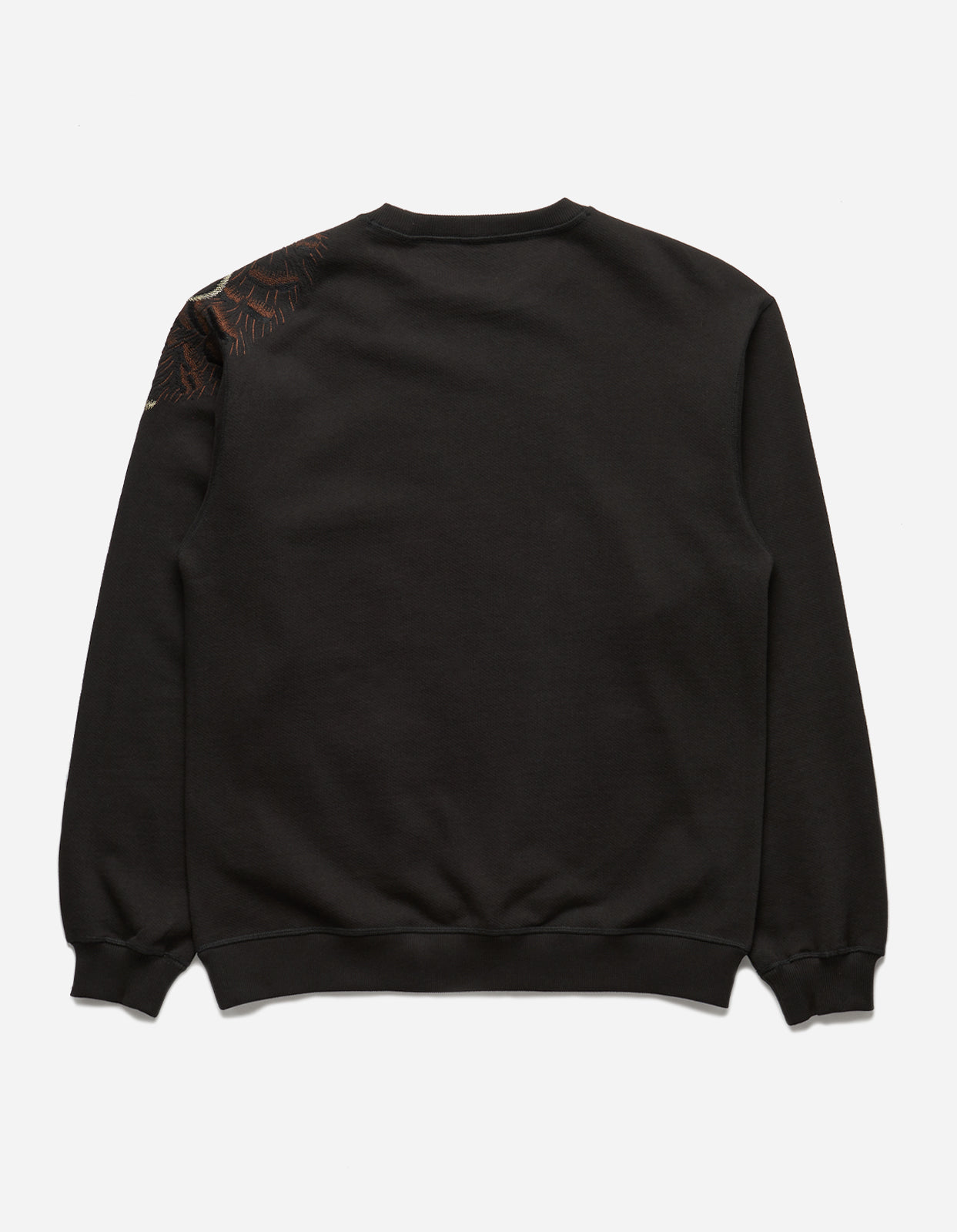 4545 Nekomata Embroidered Crew Sweat Black