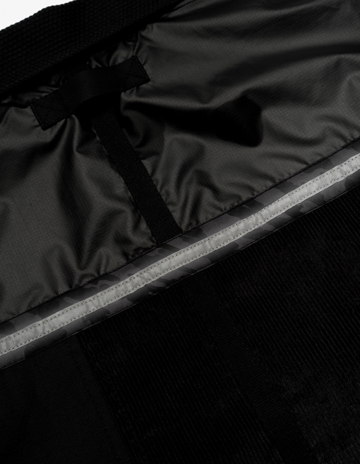 4559 Patchwork Donkey Jacket Black