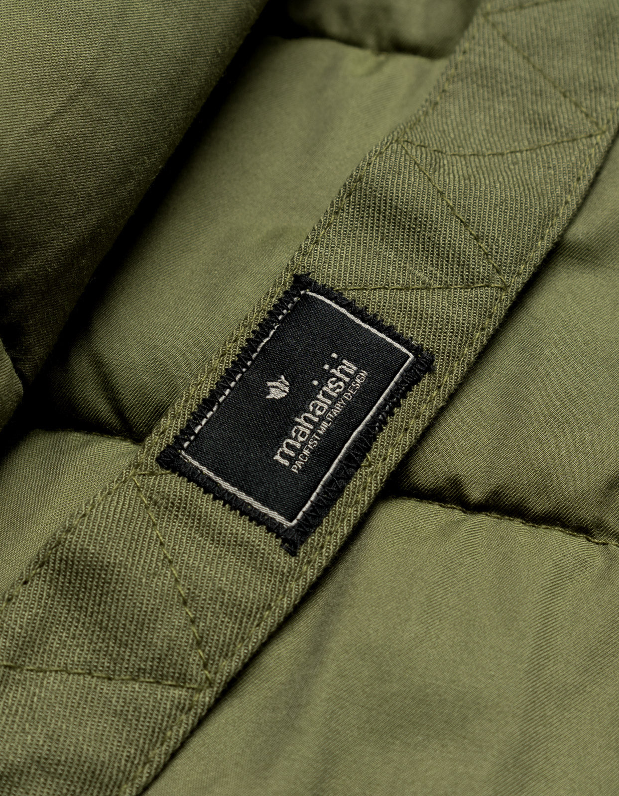 4571 Hemp Cord Padded Shirt Olive OG-107F
