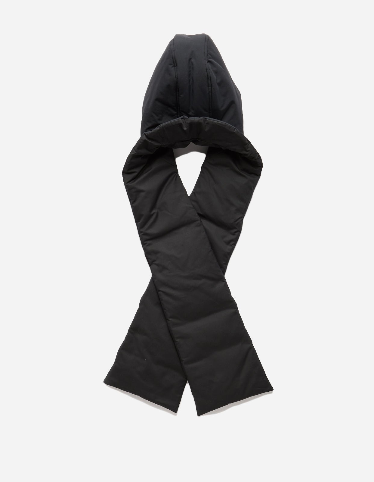4619 Primaloft® Padded Hooded Scarf Black