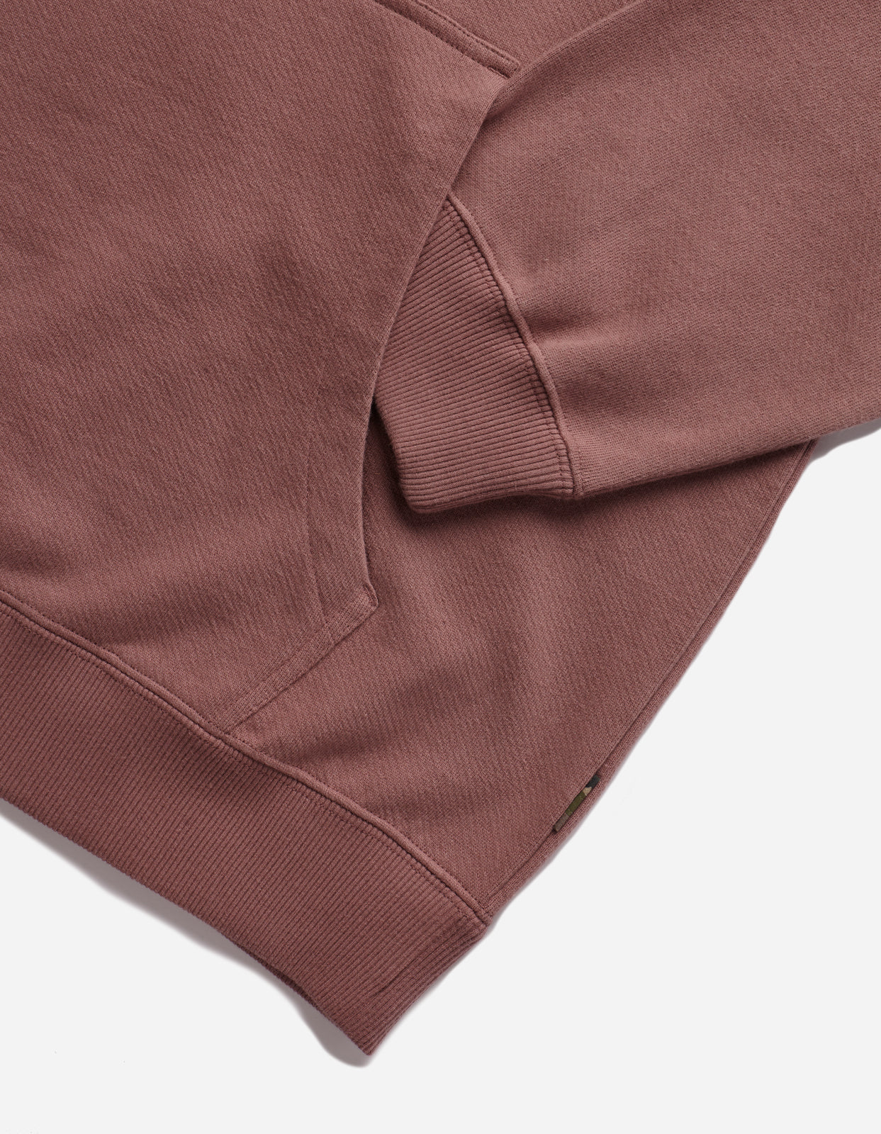 4622 Maharishi Organic Hooded Sweat Murasaki Purple