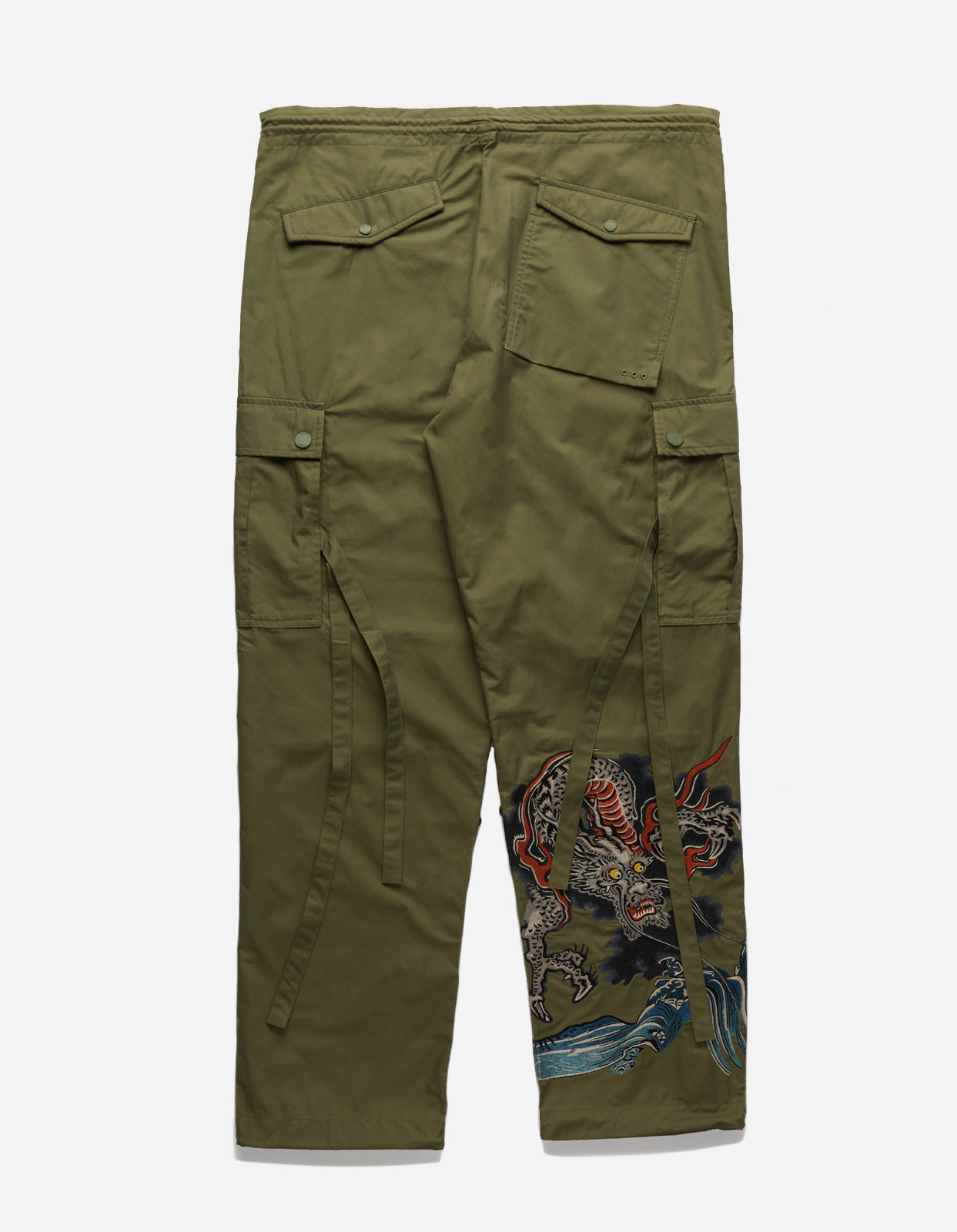 4624 Sue-Ryu Straight Cargo Snopants® Olive OG-107F