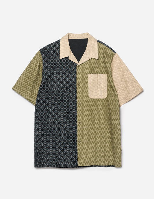 5205 Wagara Camp Collar Shirt Multi