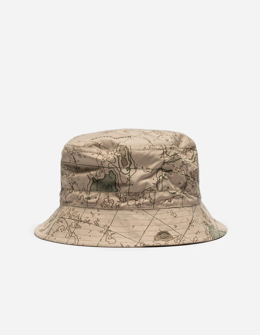 5227 Reversible Contour Bucket Hat Mushroom/Desert